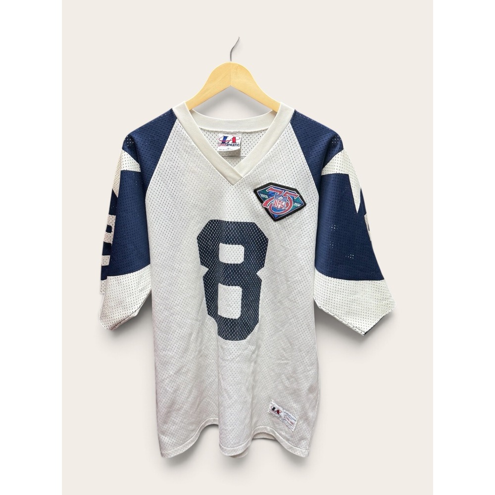 Vintage 1994 Troy Aikman Dallas Cowboys Jersey Logo Athletic NFL 75th Large USA